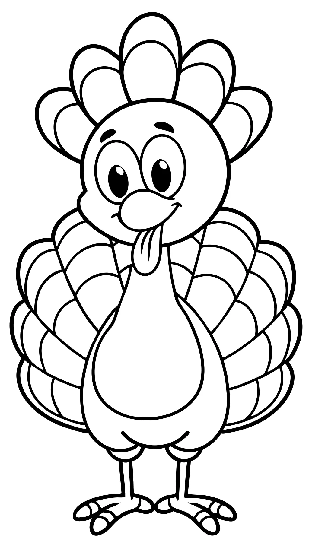 turkey coloring pages pdf